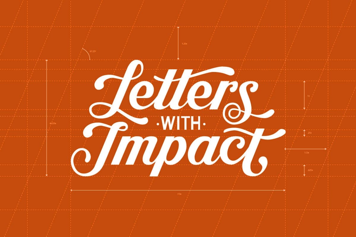 Thumbnail image for Letters With Impact Lettering Design case study by Jake Rainis