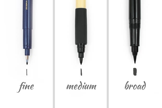 Everything You Need To Know About Brush Pens Jake Rainis