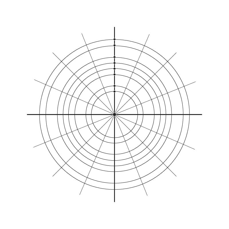 Adding the vertical guides to the calligram template