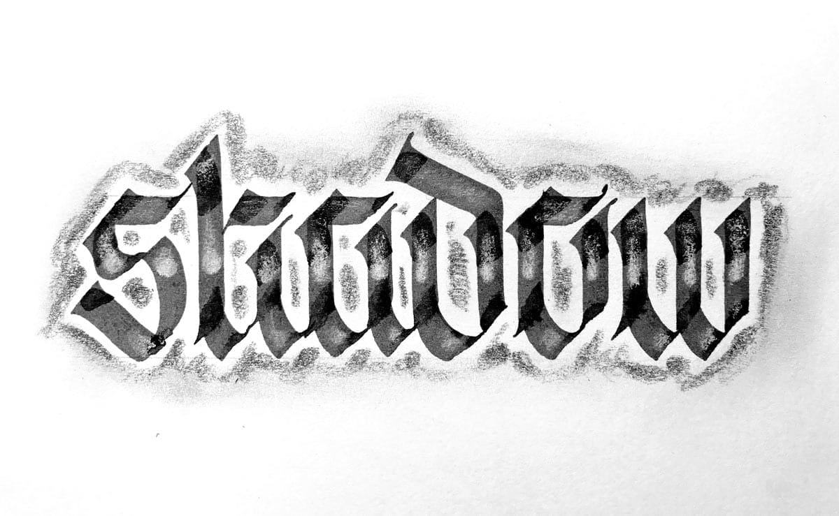 chrome and shadow example