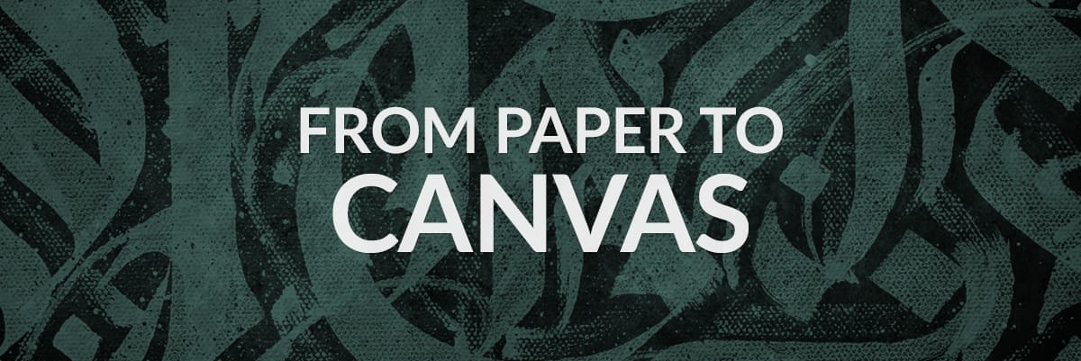 From Paper to Canvas by Jake Rainis