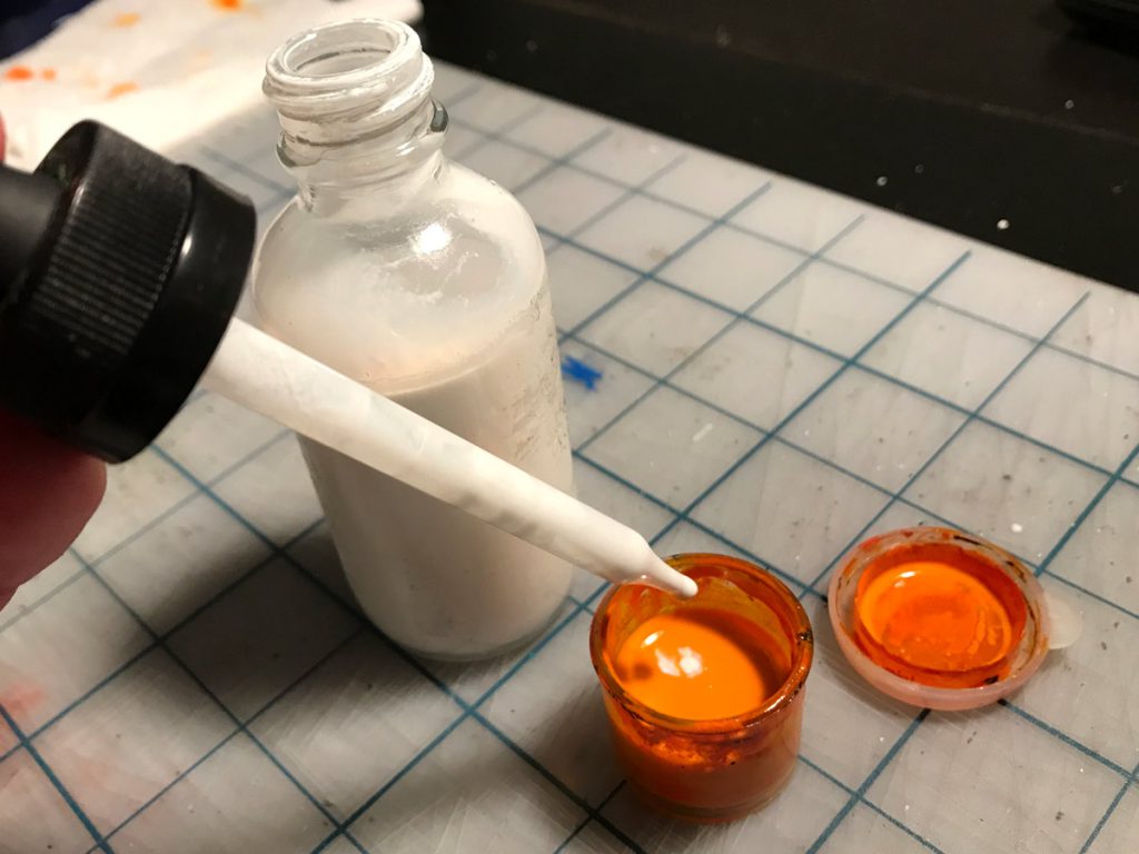 Prepare your mix in a separate vessel