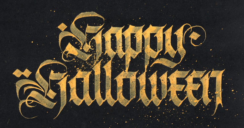 Tinted white and orange ink