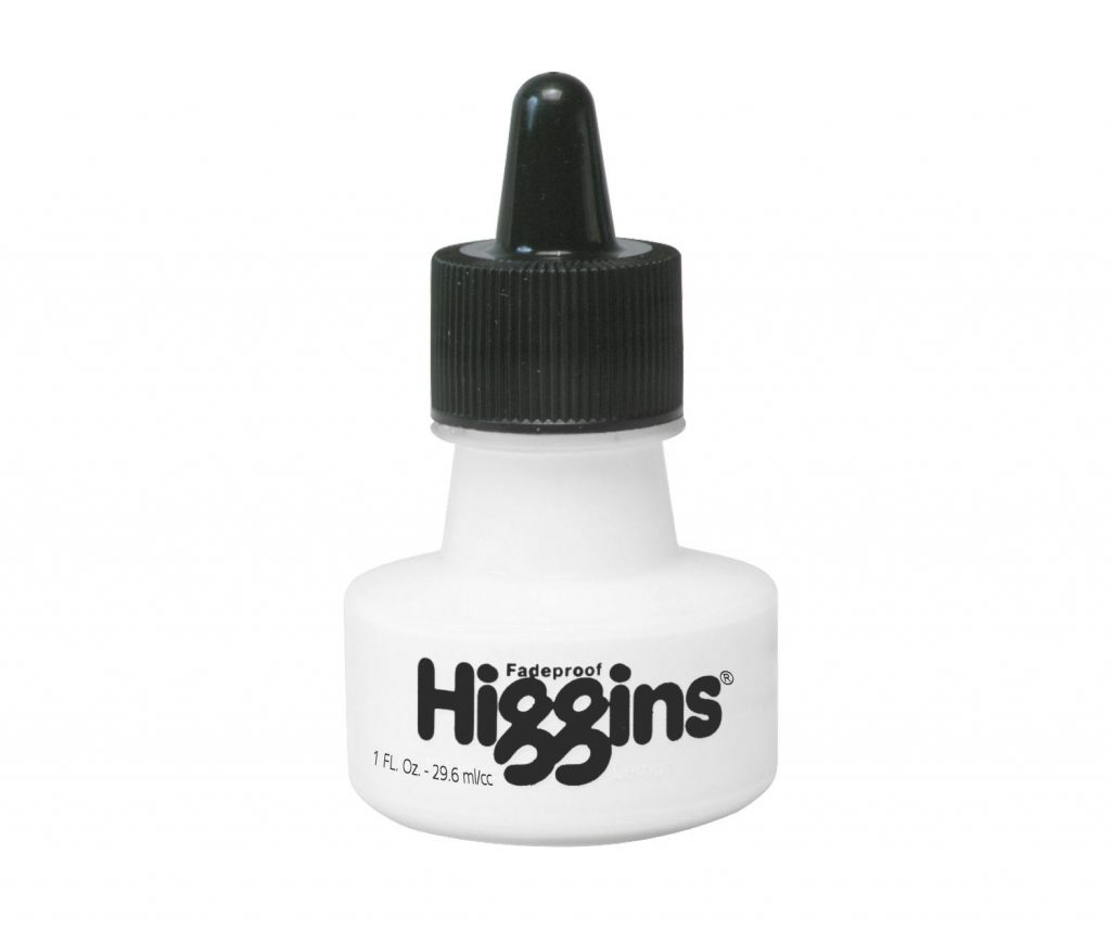 higgins brown india ink