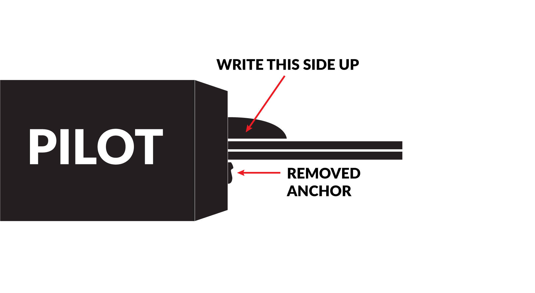 Pilot Parallel diagram with removed anchor