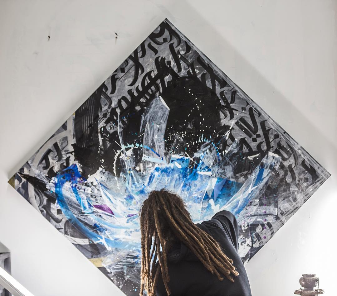 Abstract Canvas by Simon Teigeiro