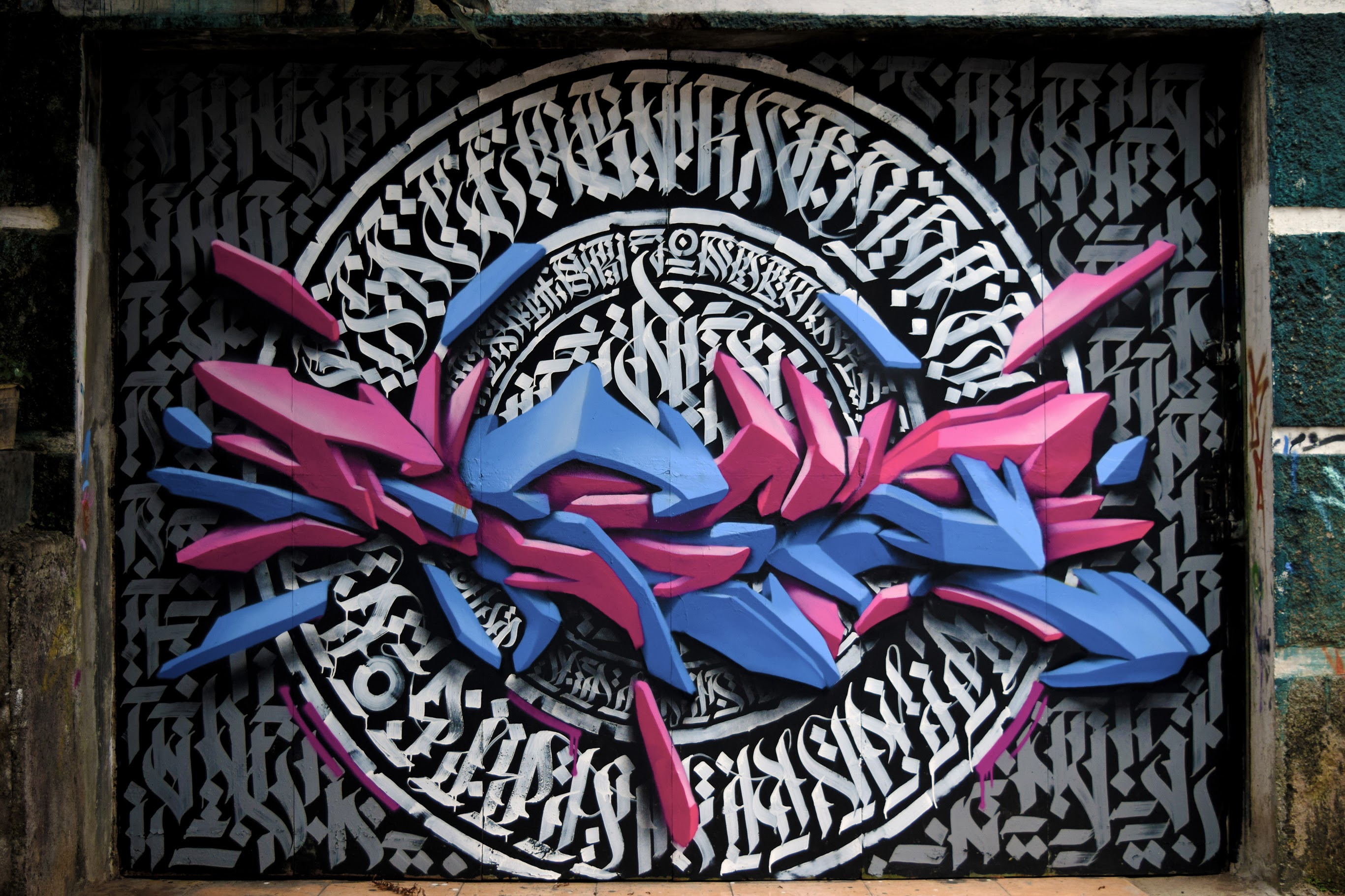 Mural by Dhellet