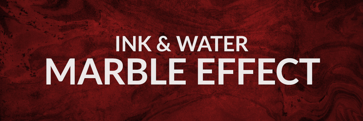Creating a Marble Effect with Ink and Water by Jake Rainis