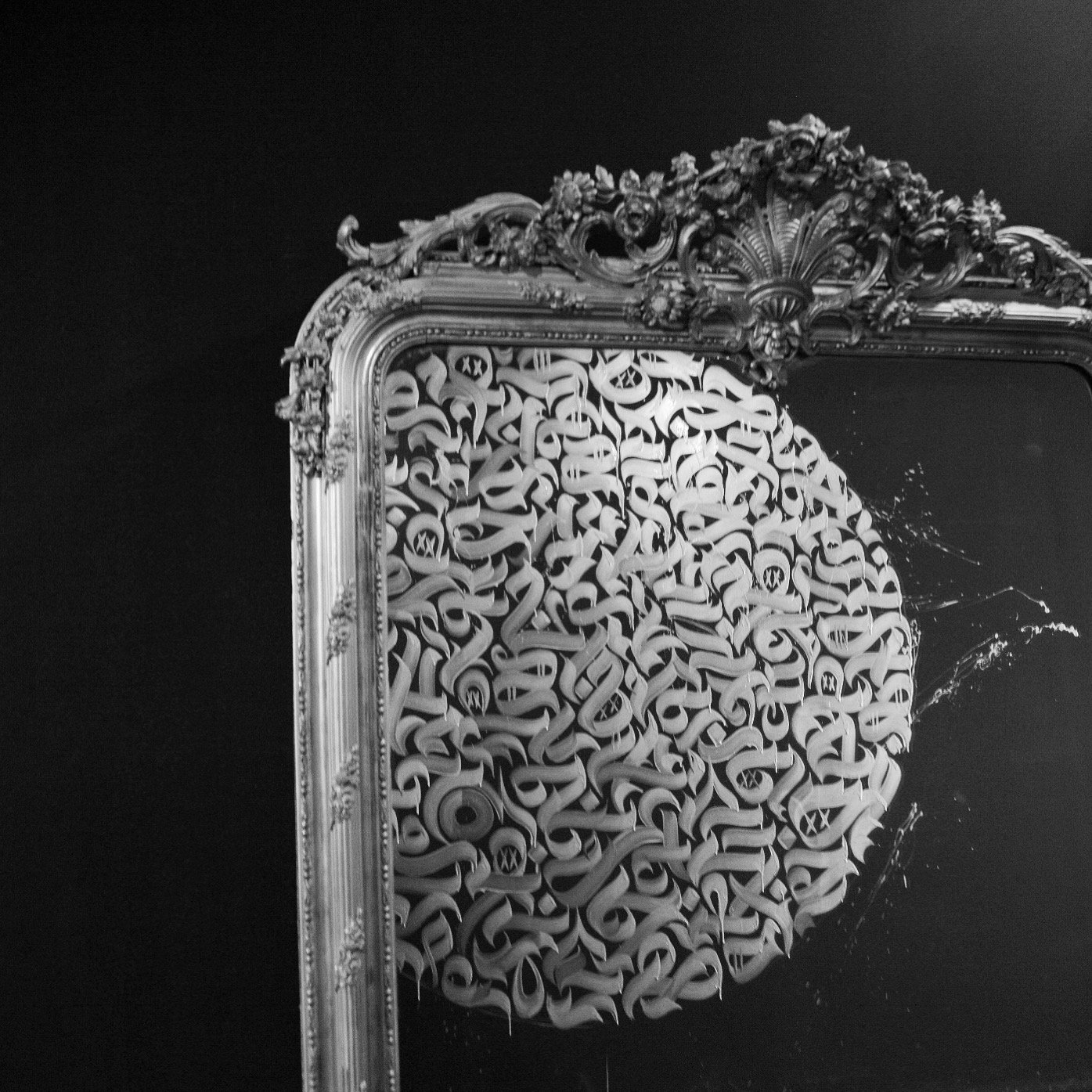 Mirror painting by Dark