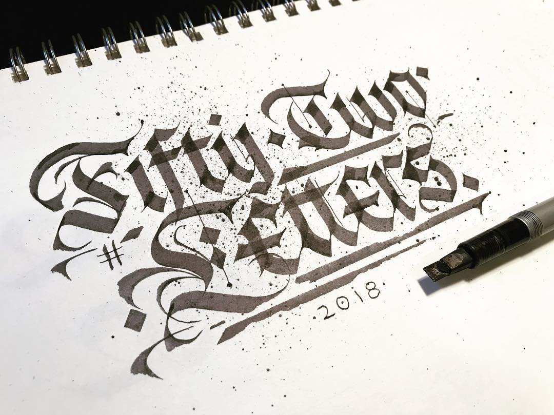 2018 #52Letters Challenge