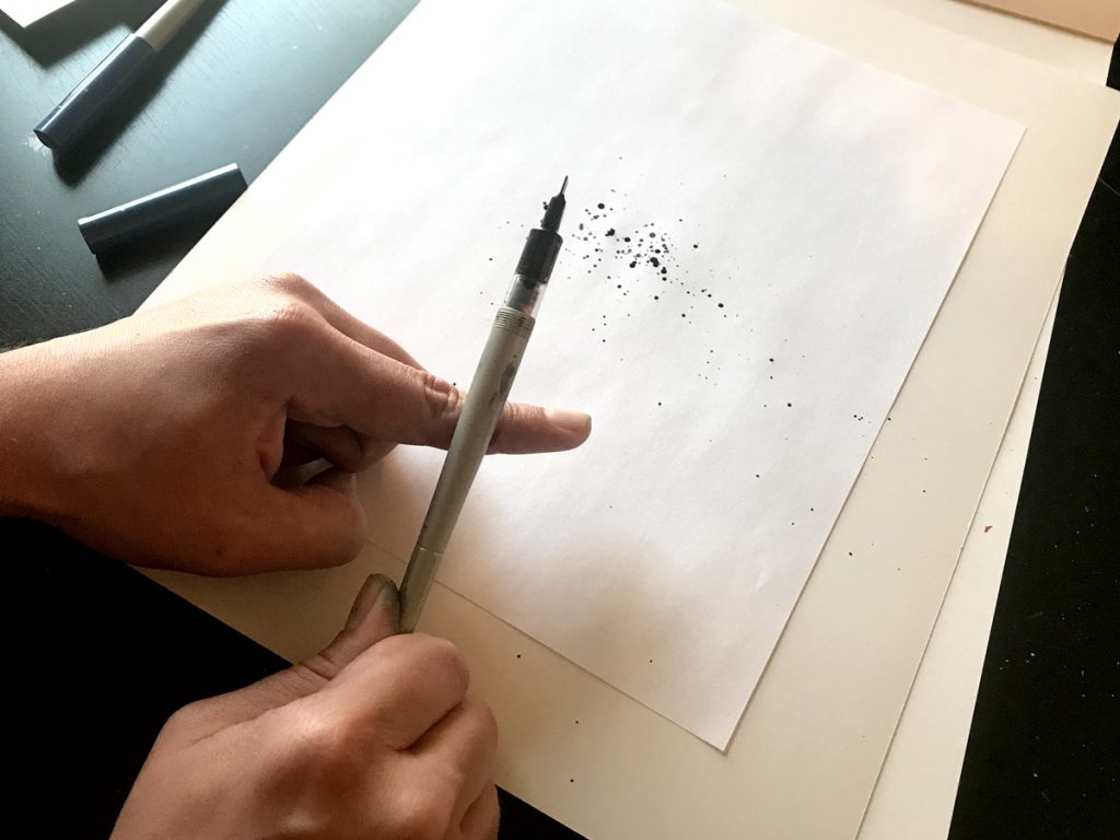 Flicking technique