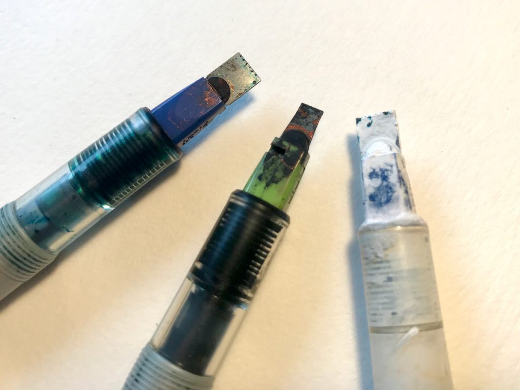 Dirty Pilot Parallel nibs