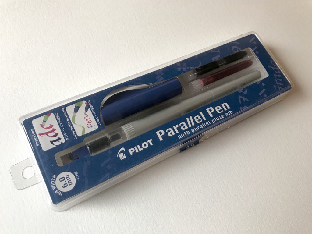 A brand new packaged Pilot Parallel pen